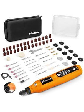 New Cordless Rotary Tool, 5 Variable Speed Mini Rotary Tool Kit with 70